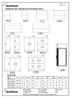 Preview for 2 page of Delfield SAH1-S Specifications