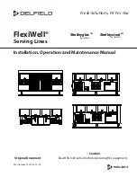 Delfield Shelleyglas KFW-1-NU Installation, Operation And Maintenance Manual preview