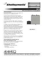 Delfield Shelleymatic MFSC-2020 Specification Sheet preview