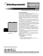 Preview for 1 page of Delfield Shelleymatic RFFSC-103 Specifications