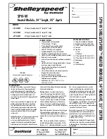 Delfield Shelleyspeed SPH-40W Specifications preview