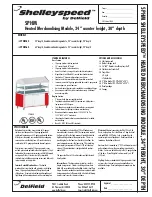 Delfield Shelleyspeed SPHM-50 Specifications preview