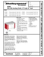 Delfield Shelleyspeed SPM-28E Specifications preview