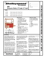 Preview for 1 page of Delfield Shelleyspeed SPR-40 Specifications