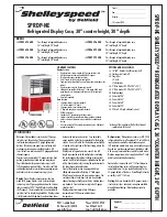 Delfield Shelleyspeed SPRD36P-50NE Specifications preview