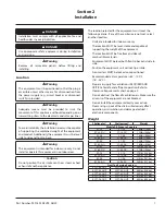 Предварительный просмотр 7 страницы Delfield Shelleysteel SCS-30 Installation, Operation And Maintenance Manual