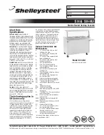 Preview for 1 page of Delfield Shelleysteel SH-2 Specifications