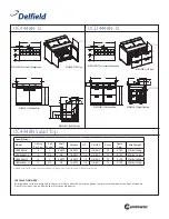 Preview for 3 page of Delfield UC4448N-12 Specification Sheet