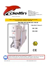 Preview for 1 page of Delfin D/G 1 Z22 Operating And Maintenance Manual