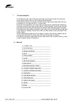 Preview for 7 page of Delfin D/G 1 Z22 Operating And Maintenance Manual