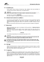 Предварительный просмотр 10 страницы Delfin DG150 SE Operator And  Maintenance Manual