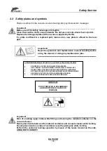 Предварительный просмотр 18 страницы Delfin DG150 SE Operator And  Maintenance Manual