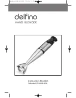 Предварительный просмотр 1 страницы Delfino DLHB-414 Instruction Booklet