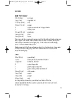 Предварительный просмотр 11 страницы Delfino DLSC-445 Instruction Booklet