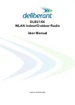 Preview for 1 page of Deliberant DBL2119 User Manual