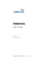 Deliberant FWBD0501 User Manual preview