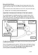 Preview for 20 page of Delichon DELTA BUGGY Instruction Manual