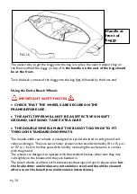 Preview for 21 page of Delichon DELTA BUGGY Instruction Manual