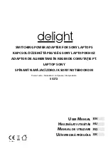 Preview for 1 page of delight 55372 User Manual