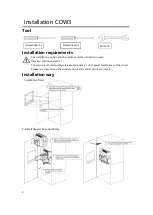 Предварительный просмотр 8 страницы Delixi CDW3 Series User Manual