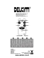 Предварительный просмотр 1 страницы Delkim Ev Plus Operating Instructions