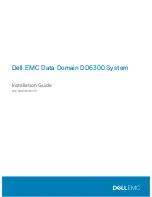 Dell EMC Data Domain DD6300 Installation Manual preview