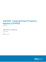 Dell EMC DP4400 Service Procedures preview