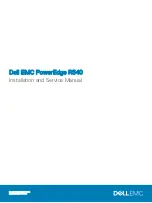 Dell EMC E46S001 Installation And Service Manual preview