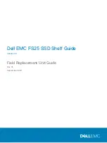 Preview for 1 page of Dell EMC FS25 Field Replacement Unit Manual