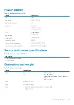 Preview for 21 page of Dell EMC Latitude 3301 Setup And Specifications Manual