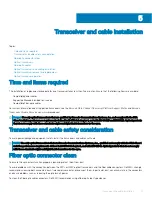 Предварительный просмотр 19 страницы Dell EMC MXG610s Installation Manual