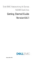 Dell EMC N2200 Getting Started Manual preview