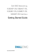 Предварительный просмотр 3 страницы Dell EMC N3024EF-ON Getting Started Manual