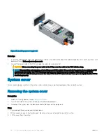 Предварительный просмотр 48 страницы Dell EMC PowerEdge C6400 Installation And Service Manual