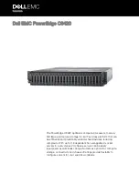 Dell EMC PowerEdge C6420 Manual preview