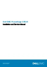 Предварительный просмотр 1 страницы Dell EMC PowerEdge C6525 Installation And Service Manual