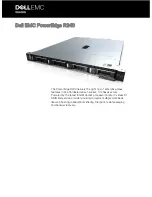 Preview for 1 page of Dell EMC PowerEdge R240 Manual