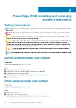 Предварительный просмотр 38 страницы Dell EMC PowerEdge R340 Installation And Service Manual