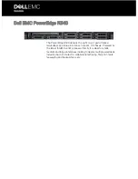 Preview for 1 page of Dell EMC PowerEdge R340 Technical Manual