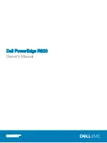 Dell EMC PowerEdge R620 Owner'S Manual preview