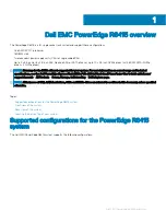 Preview for 7 page of Dell EMC PowerEdge R6415 Installation And Service Manual