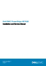 Dell EMC PowerEdge XE7420 Installation And Service Manual preview