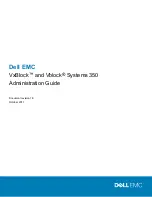 Dell EMC Vblock Systems 350 Administration Manual предпросмотр