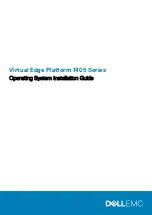 Dell EMC VEP1445 Operating System Installation Manual предпросмотр