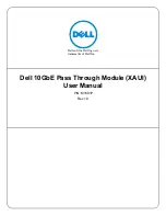 Preview for 1 page of Dell 10GbE PTM User Manual