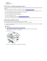 Preview for 114 page of Dell 1135 Mono Laser User Manual