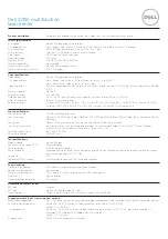 Предварительный просмотр 3 страницы Dell 1135N Specifications