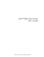 Preview for 1 page of Dell 1250 Color User Manual