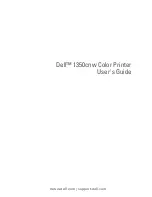 Dell 1350 Color User Manual предпросмотр