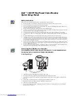 Preview for 1 page of Dell 1501FP Quick Setup Manual